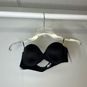 NWT Maidenform‎ Black Convertible Strapless Bra- 34B